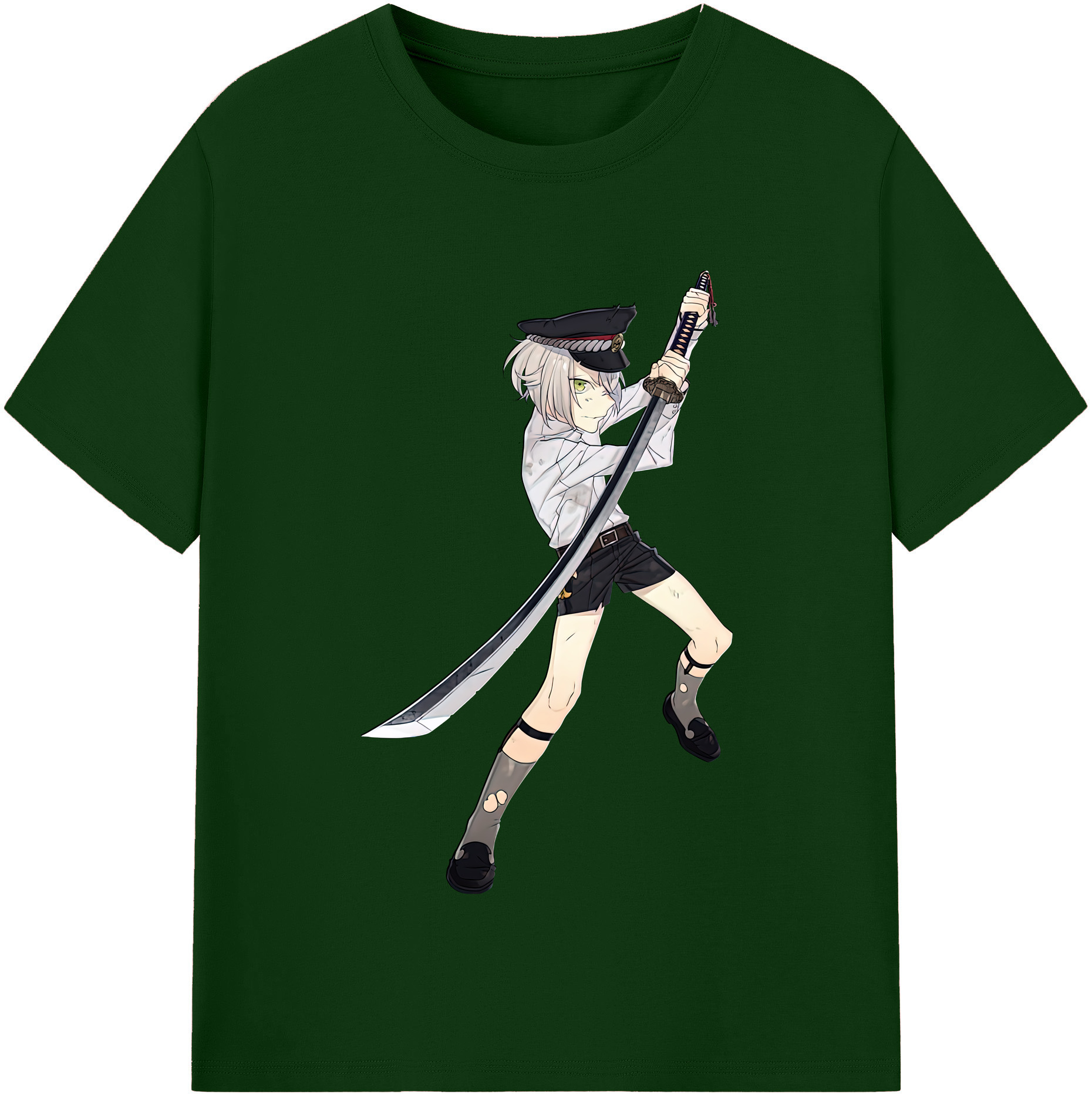 （画像用） 刀剣乱舞 Touken Ranbu 綿100％半袖Tシャツ（フロントプリント）